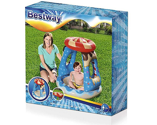 Басейн надувний дитячий Bestway 52270 91x89 см