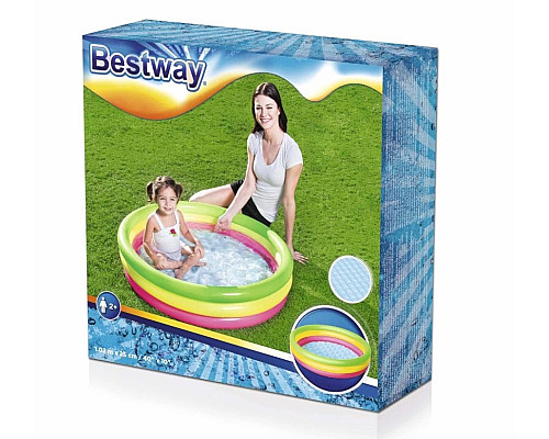 Басейн надувний дитячий Bestway 51104 102х25 см