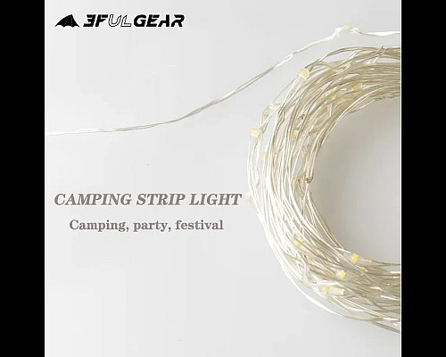 Гірлянда кемпнігова світлодіодна 3F UL Gear Color light 10 м
