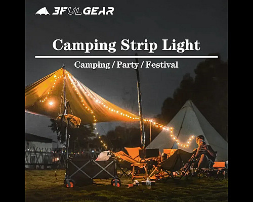 Гірлянда кемпнігова світлодіодна 3F UL Gear Color light 10 м