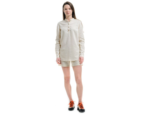 Сорочка ж Turbat Madeira Hemp Wmn light beige - M - бежевий