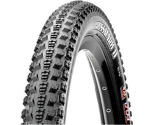 Шина 29 x 2,25 MAXXIS CROSSMARK II 60TPI дріт, чорна Шина 29 x 2,25 MAXXIS CROSSMARK II 60TPI дріт, чорна