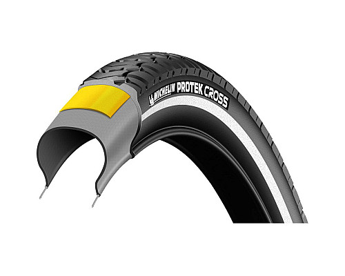 Покришка 28 /700x47c/ MICHELIN PROTECCROSS BR з рефлексом 1040g