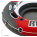 Коло надувне зі спинкою Intex 56825 River Run, біло-червоне 135 x 45 см