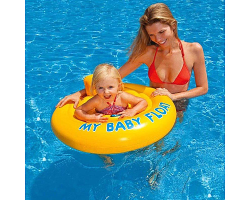 Плотик надувний Intex 56585 My baby float, 70 см Плотик надувний Intex 56585 My baby float, 70 см