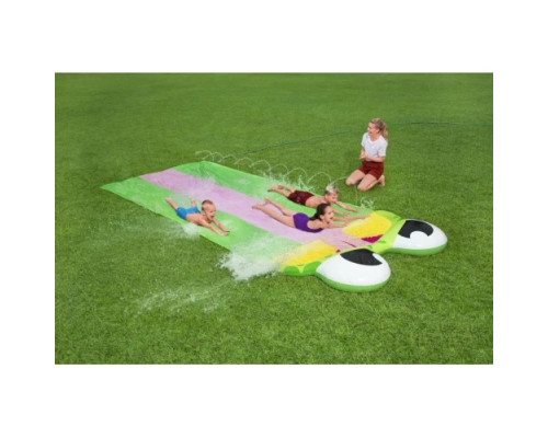 Потрійна водна гірка Friendly Frog Slide BESTWAY 488 см 3+ 52389