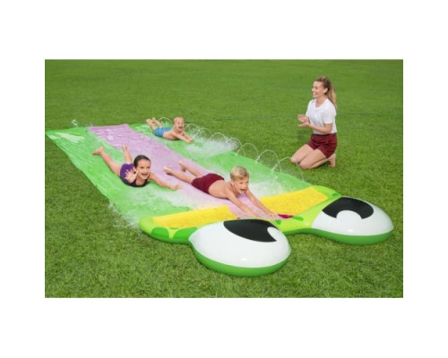 Потрійна водна гірка Friendly Frog Slide BESTWAY 488 см 3+ 52389