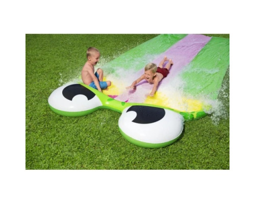 Потрійна водна гірка Friendly Frog Slide BESTWAY 488 см 3+ 52389