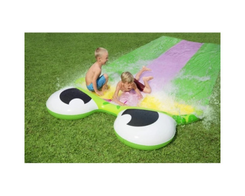 Потрійна водна гірка Friendly Frog Slide BESTWAY 488 см 3+ 52389