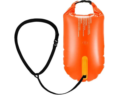 Буй для плавання Aqua Speed Open Water Swim Buoy 17 літрів, оранжевий