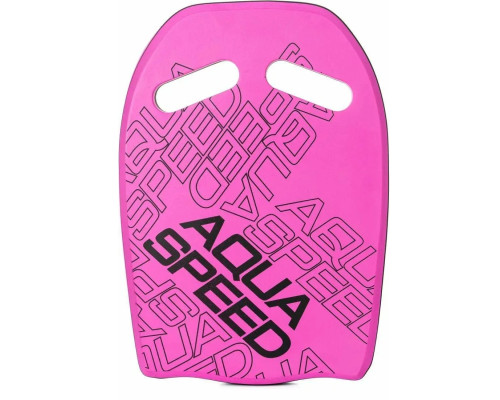 Дошка для плавання Aqua Speed WAVE KICKBOARD 43 x 28 x 3,6 cм, рожевий