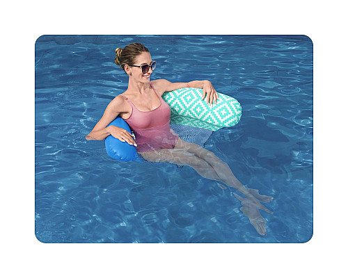 Матрац надувний для плавання Bestway 43555 Comfort Plush, 145 х 87 см