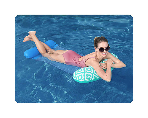 Матрац надувний для плавання Bestway 43555 Comfort Plush, 145 х 87 см