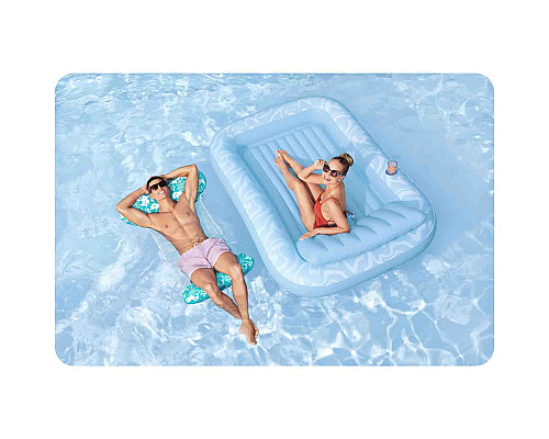 Матрац надувний для плавання Bestway Comfort Plush 43839, 140 х 87 см