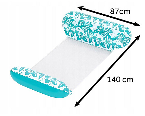 Матрац надувний для плавання Bestway Comfort Plush 43839, 140 х 87 см