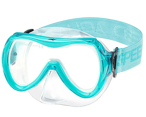 Набір маска і трубка дитяча Aqua Speed ALIZE FS + SAMOS, бірюзовий