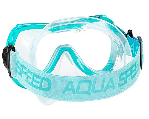 Набір маска і трубка дитяча Aqua Speed ALIZE FS + SAMOS, бірюзовий