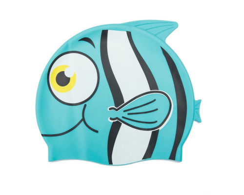 Шапочка для плавання дитяча BESTWAY Hydro Swim Buddy, синя Шапочка для плавання дитяча BESTWAY Hydro Swim Buddy, синя