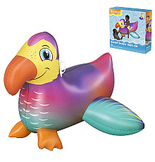 Dmuchany materac do pływania dla dzieci tukan wodny 141cm Bestway