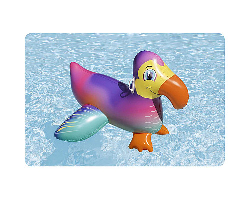 Dmuchany materac do pływania dla dzieci tukan wodny 141cm Bestway
