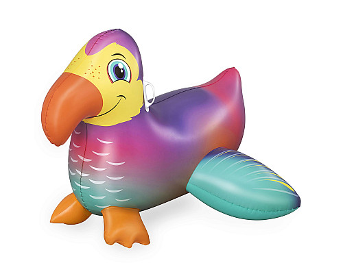 Dmuchany materac do pływania dla dzieci tukan wodny 141cm Bestway