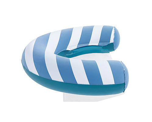 Крісло надувне для плавання Bestway Comfort Plush 43852 119 х 67,5 см, синє