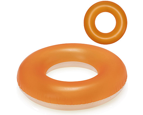 Коло надувне для плавання Bestway 36025-04 оранжеве, 91 см