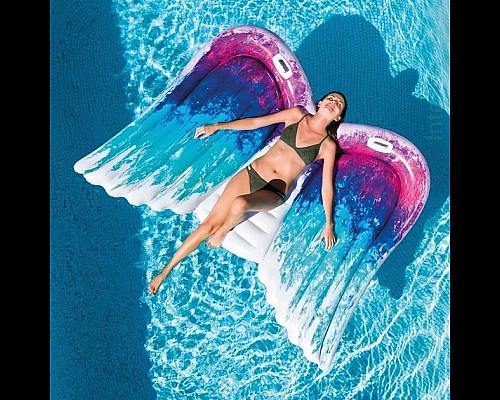 Пліт надувний Intex 58786 Крила ангела, 160 x 251 см
