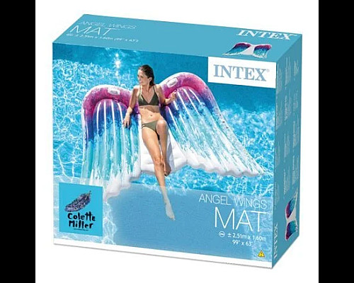 Пліт надувний Intex 58786 Крила ангела, 160 x 251 см
