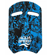 Дошка для плавання Aqua Speed SWIRL PULLBUOY 61247 43 х 28 х 3,6 см, чорно-синій