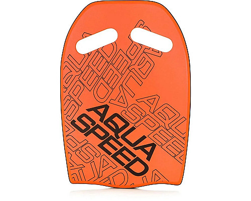 Дошка для плавання Aqua Speed WAVE KICKBOARD 3971  43 x 28 x 3,6 cм, оранжева