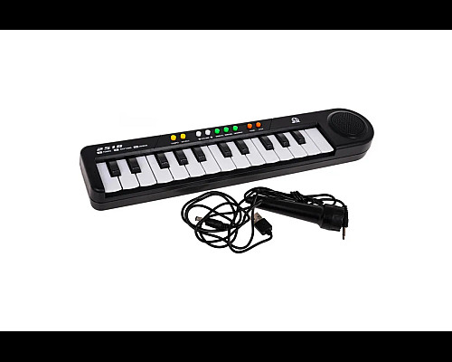 Дитячий синтезатор Ramiz MQ-2518 з мікрофоном та USB