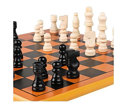 Настільна гра Spin Master Шахи, стиль Стаунтона, дерев'яні