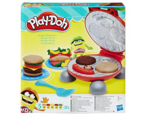 Набір із пластиліном Play-Doh Бургер барбекю (B5521)