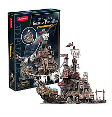 3D пазл CubicFun Піратський корабель Тортуга (T4039h)