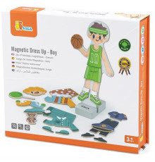 Магнітна гра Viga Toys Вдягни хлопчика (44636)