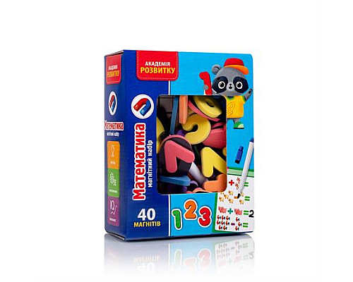 Магнітний набір Vladi Toys Математика з маркером (VT5411-16) Магнітний набір Vladi Toys Математика з маркером (VT5411-16)