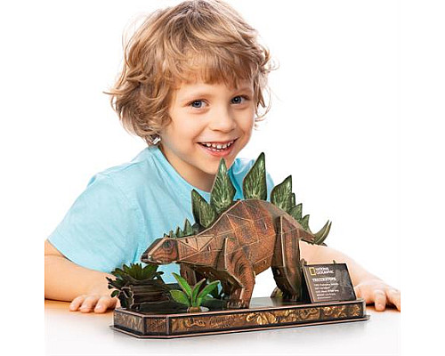 3D пазл CubicFun National Geographic Dino Стегозавр (DS1054h)