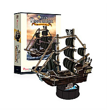 3D пазл CubicFun Корабель Помста королеви Анни (T4035h)