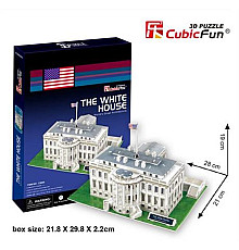 3D пазл CubicFun Білий дім (C060h)