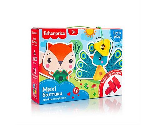 Розвивальна гра Fisher-Price Максі Звірята з болтиками (VT2905-23)