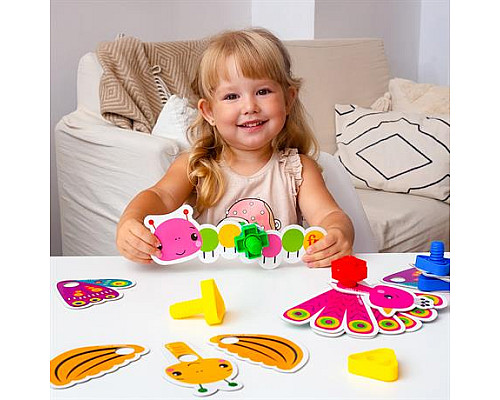 Розвивальна гра Fisher-Price Максі Звірята з болтиками (VT2905-23)