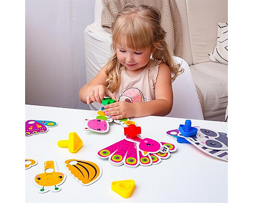 Розвивальна гра Fisher-Price Максі Звірята з болтиками (VT2905-23)