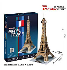 3D пазл CubicFun Ейфелева вежа (C044h)