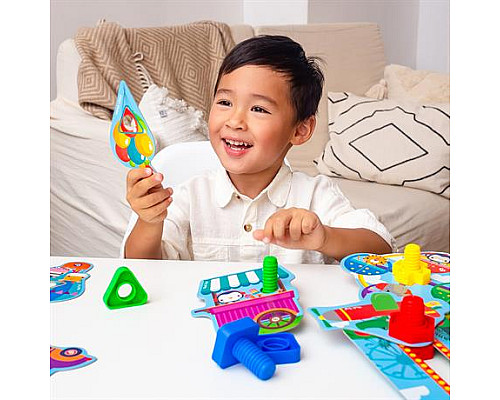 Розвивальна гра Fisher-Price Парк розваг з болтиками (VT2905-21) Розвивальна гра Fisher-Price Парк розваг з болтиками (VT2905-21)