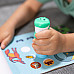 Дитячий блокнот та штамп Spin Master З наліпками Динозавр Melissa and Doug. Sticker WOW