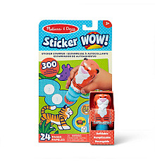 Дитячий блокнот та штамп Spin Master З наліпками Тигреня Melissa and Doug. Sticker WOW