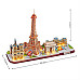 3D пазл CubicFun City Line з LED-підсвіткою Париж (L525h)