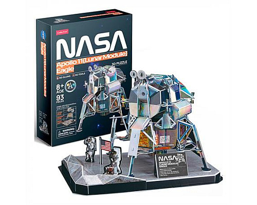 3D пазл CubicFun NASA Місячний модуль Орел місії Аполлон-11 (DS1058h)