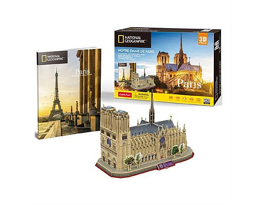 3D пазл CubicFun National Geographic Нотр Дам де Парі (DS0986h)